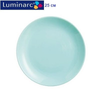 Тарелка обеденная Luminarc Diwali Light Turquoise 25 см P2611 Тарелка обеденная Luminarc Diwali Light Turquoise 25 см P2611