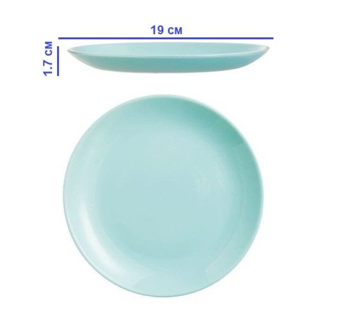 Тарелка десертная Luminarc Diwali Light Turquoise P2613