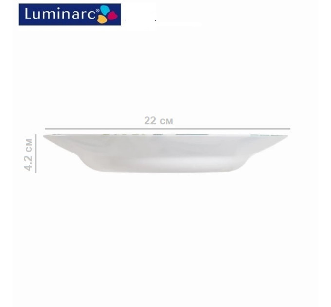 Тарелка глубокая 22 см Luminarc Jungle Fever P3293