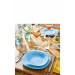 Тарілка обідня Luminarc Carine Light Blue 27 см P4126