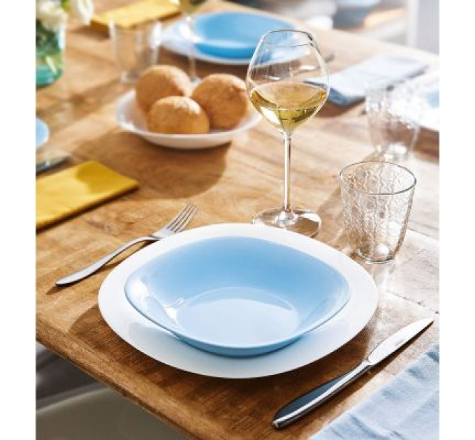 Тарелка суповая Luminarc Carine Light Blue 21 см P4250
