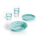 Тарелка глубокая 20 см Luminarc Venizia turquoise P6506