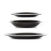 Тарелка обеденная 26 см Luminarc Carine Black L9817