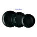 Тарелка десертная 19 см Luminarc Diwali Black P0789