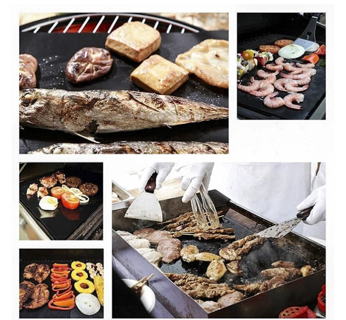 Тефлоновый коврик набор 3 шт для гриля Grill Mats BM-4033