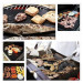 Тефлоновый коврик набор 3 шт для гриля Grill Mats BM-4033