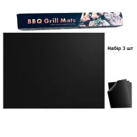 Тефлоновий килимок набір 3 шт для гриля Grill Mats BM-4033
