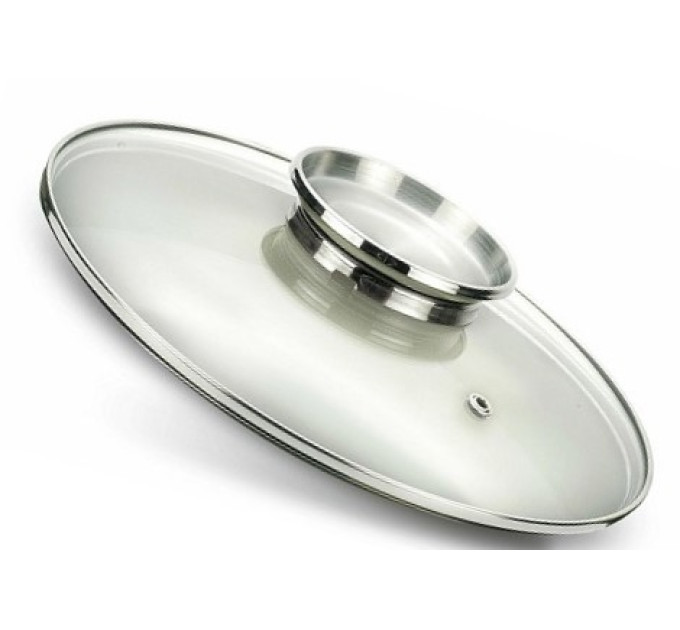 Крышка стеклянная 16 см для посуды Aroma Lid-16