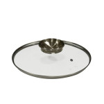 Крышка стеклянная 28 см для посуды Aroma Lid-28