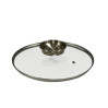 Крышка стеклянная 32 см для посуды Aroma Lid-32