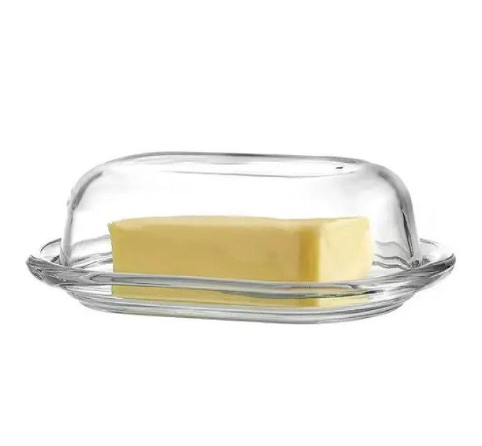 Масляна скляна з кришкою Pasabahce Basic 98402