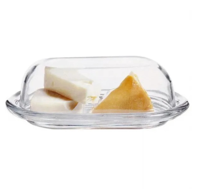 Масляна скляна з кришкою Pasabahce Basic 98402