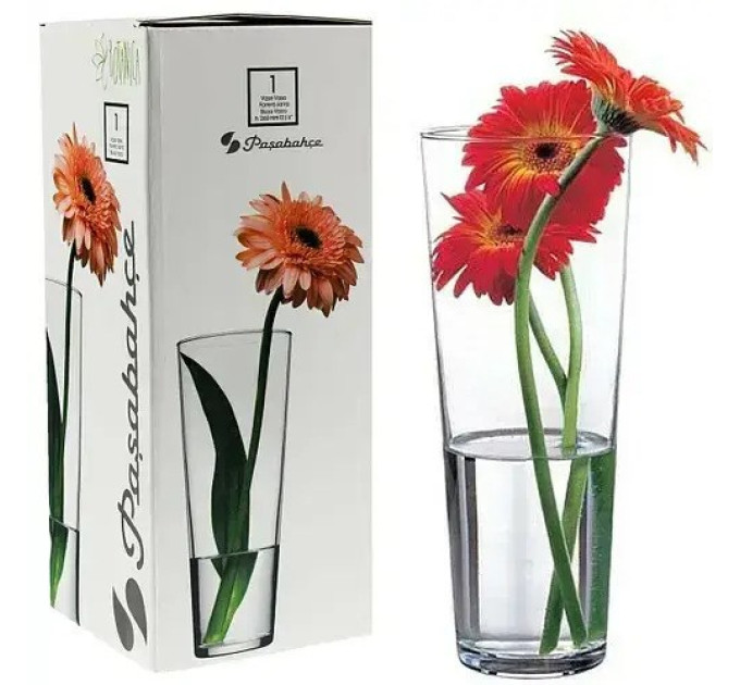 Ваза для квітів Pasabahce Botanica 26 см 43177
