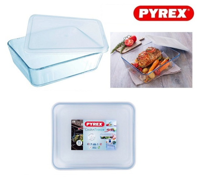 Форма для запікання з кришкою Pyrex Cook & Freez 244P000