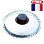Кришка скляна без обідка 20 см Pyrex Bombe B20CLOK