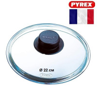 Кришка скляна без обідка 22 см Pyrex Bombe B22CLOK Кришка скляна без обідка 22 см Pyrex Bombe B22CLOK