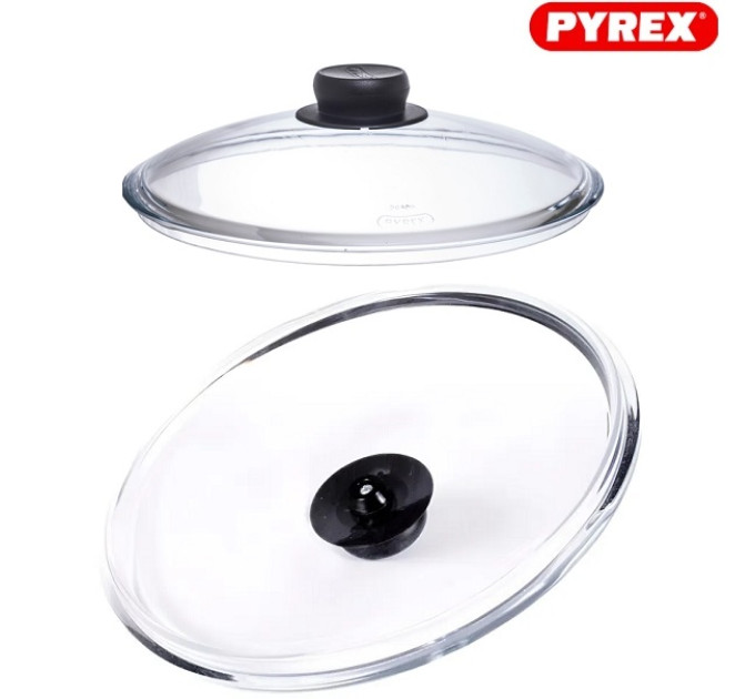 Кришка скляна без обідка 18 см Pyrex Bombe B18CLOK