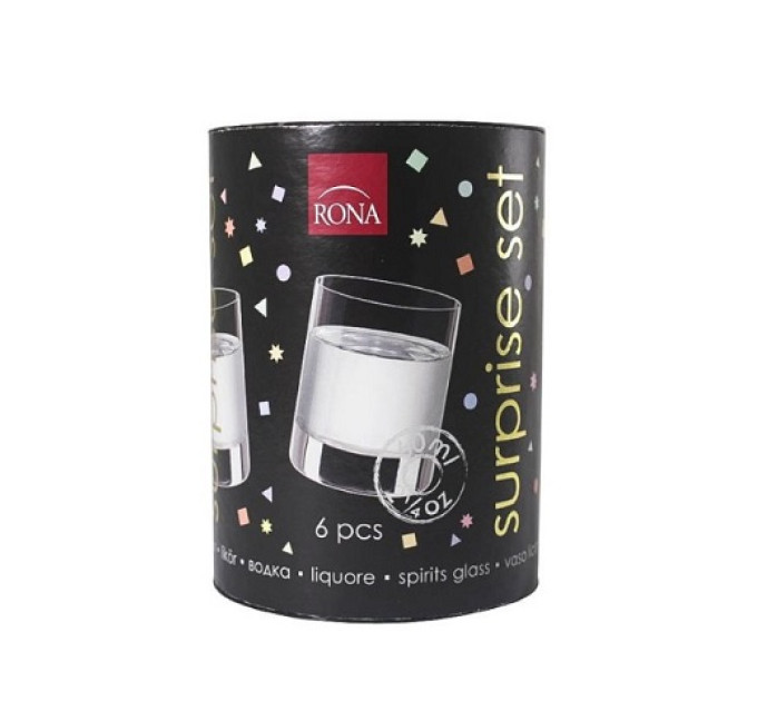 Набор стопок 60 мл 6 шт Rona Surprise set 1605-60
