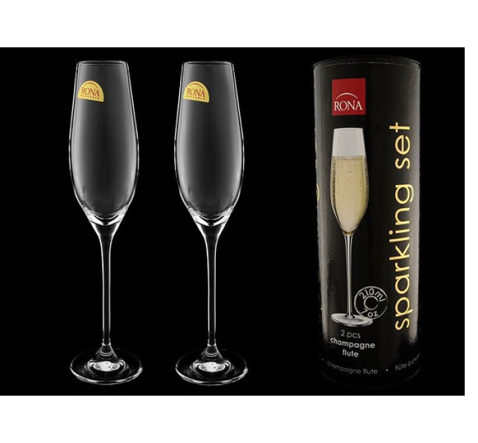 Келихи для шампанського Rona Sparkling set 6272/210/2