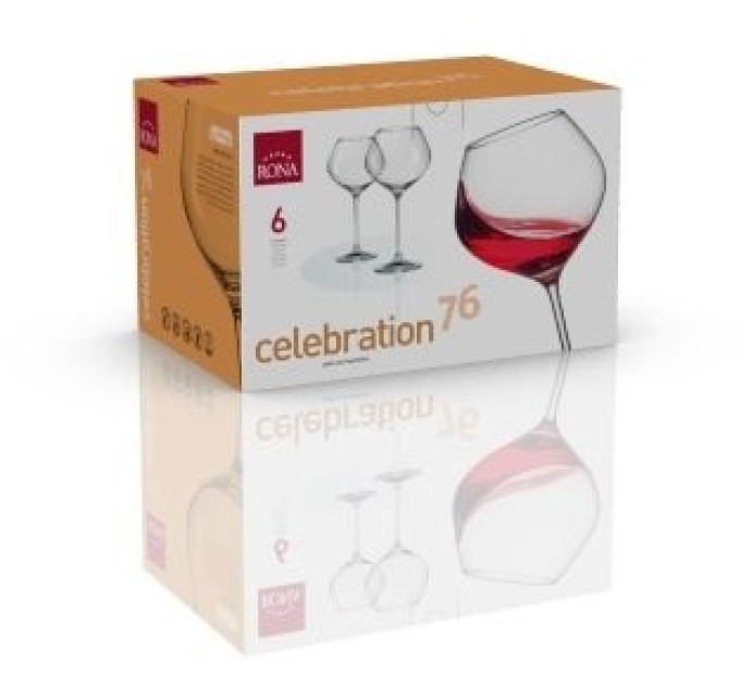 Набор бокалов для вина 6 шт Rona Celebration 760 мл