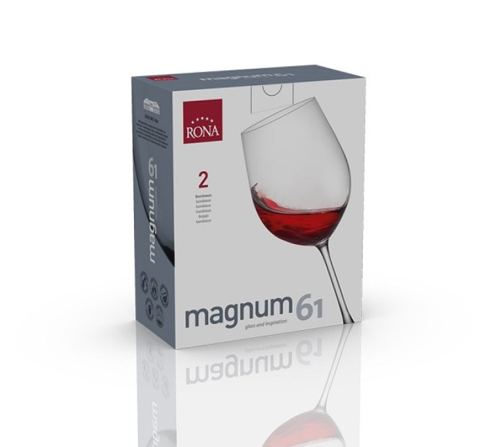 Набір келихів для вина 2 шт 610 мл Rona Magnum 3276