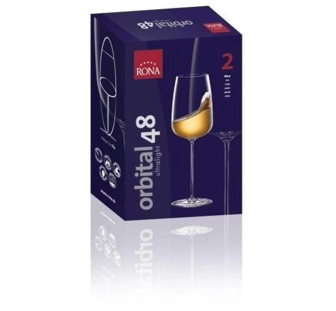 Бокалы для вина 2 шт Rona Orbital 480 мл 7252/UM/480