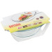 Гусятница стеклянная 4.4 литра Simax 7136/7146 Oval