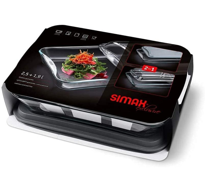 Гусятница с 2 крышками Simax Exclusive s7216-7576/L
