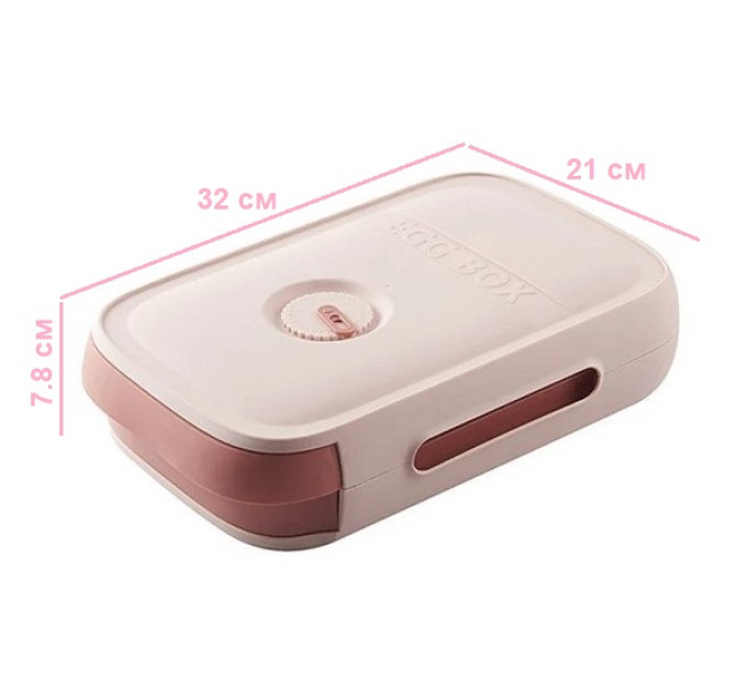 Контейнер для яиц в холодильнике Maxpro Pink