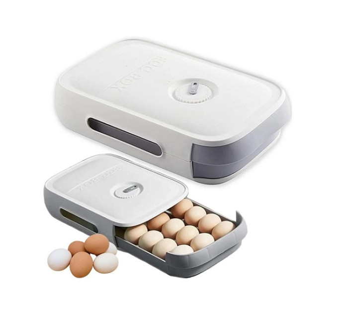 Контейнер для хранения яиц Maxpro White