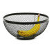 Фруктовница металлическая круглая 26 см R92041-Black