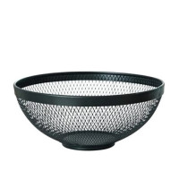 Фруктовница металлическая круглая 26 см R92041-Black Фруктовница металлическая круглая 26 см R92041-Black
