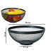 Фруктовница металлическая круглая 26 см R92041-Black