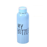 Бутылка для воды My bottle 650 мл железная Голубая