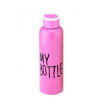 Бутылка для воды My bottle 650 мл железная Розовая