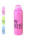 Бутылка для воды My bottle 650 мл железная Розовая