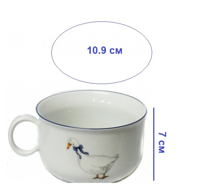 Чашка Thun Jitкa Гуси 410 мл P1011406JQZ8601102