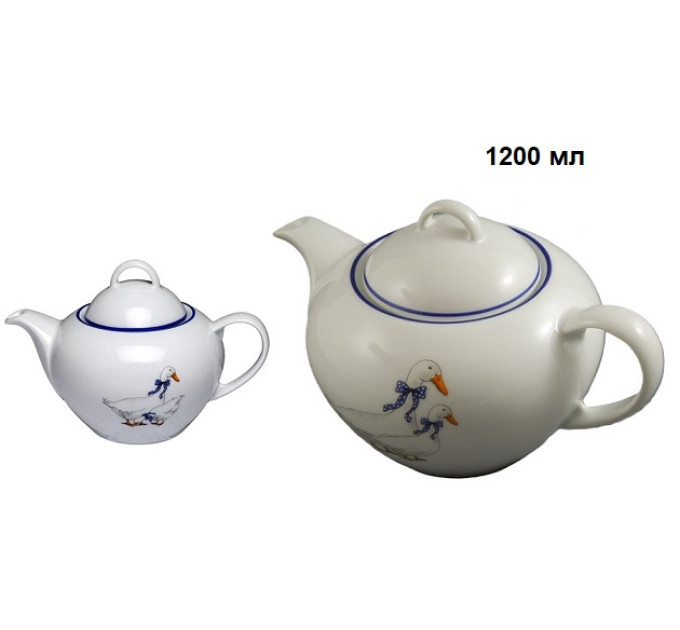 Заварник Thun Saphyr гуси 1.2 літра P123C120KQZ2642300
