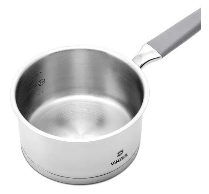 Ковш кухонный с крышкой Vinzer Profi 1.5л 89181